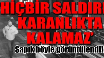 Kadıköy'de genç kadına cinsel saldırı güvenlik kamerasında