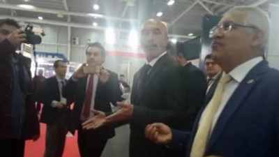 AKP İl Başkanı ile İYİ Parti’li vekil fuarda tartıştı