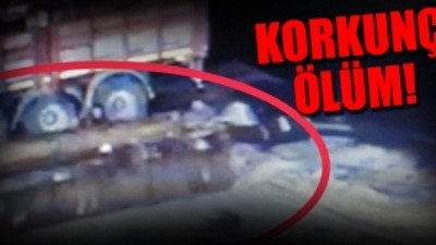 Üzerine kamyondan tomruk düşen şoför hayatını kaybetti!