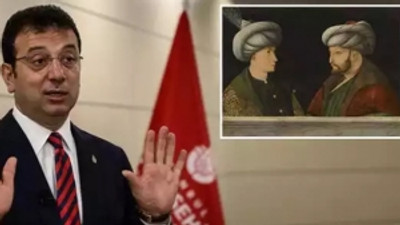 İmamoğlu'ndan Fatih Sultan Mehmet portresi hakkında yeni paylaşım