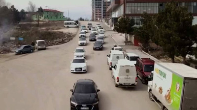 AKP'li avukat adaylık başvurusuna lüks araç konvoyu ile gitti