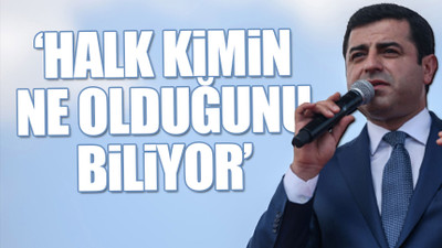 Selahattin Demirtaş: Erdoğan kapanmış kara bir sayfadır
