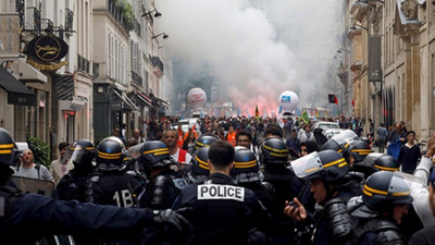 Paris'te polisin tehdit ve hakaretine soruşturma açıldı