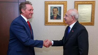 Kılıçdaroğlu, ABD Büyükelçisi Jeffry Flake'i kabul etti