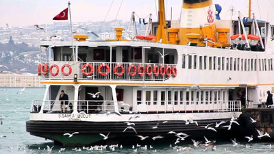 İstanbul'da çok sayıda vapur seferi iptal edildi 