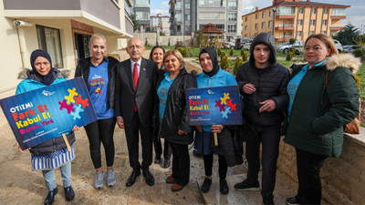 Kılıçdaroğlu, otizmli çocukların aileleriyle bir araya geldi