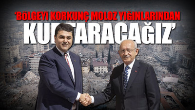 Kılıçdaroğlu, DP Genel Başkanı Uysal ile deprem bölgesindeki 'asbest' tehlikesine dikkat çekti