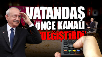 Anketlerde farkı açan Kılıçdaroğlu, Erdoğan'ı reytinglerde de solladı