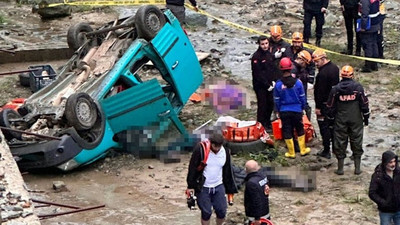 Rize'de korkunç kaza: 4 ölü, 1 yaralı