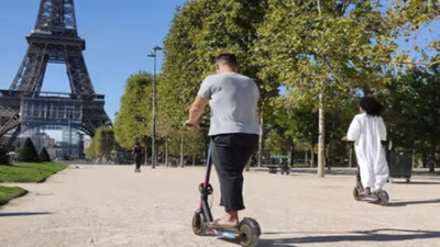 Parisliler elektrikli scooterlar için referanduma gidiyor