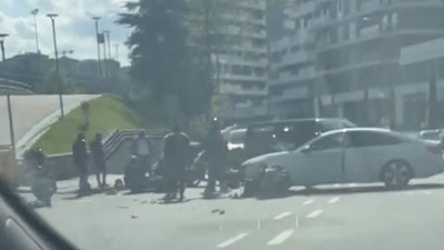 Beşiktaşlı Hadziahmetovic trafik kazası geçirdi