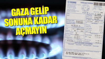 Erdoğan'ın doğalgaz 'müjdesi' 115 lira çıktı
