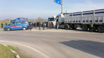 Tutuklu ve hükümlüleri taşıyan araç TIR'la çarpıştı: 9 yaralı