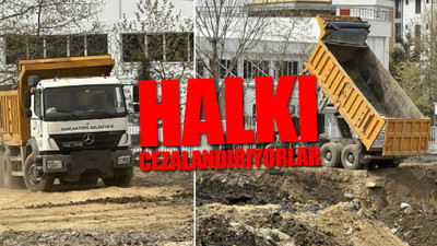 AKP'li belediyeden skandal: Temelin üstüne toprak döktüler