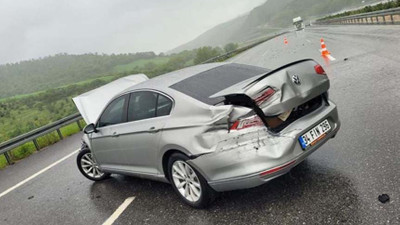 AKP Milletvekili trafik kazası geçirdi