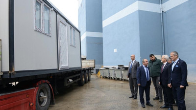 Nilüfer Belediyesi Samandağ’a 40 konteyner daha gönderdi