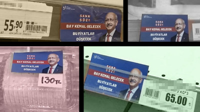 Erdoğan’dan sonra Kılıçdaroğlu etiketi raflarda yerini aldı: Bu fiyatlar düşecek