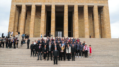 Şampiyon Samsunspor, Atatürk'ün huzurunda
