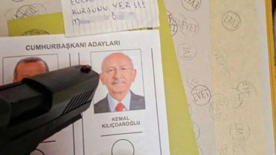 Rize'de oy kabinine silahla girdi, Kılıçdaroğlu'nu tehdit etti