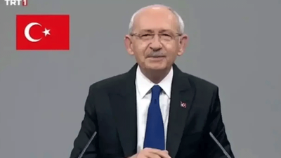 Kılıçdaroğlu'nun TRT konuşması yayınlandı: Erdoğan benim karşıma çıkmaya cesaret edemez
