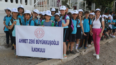Bodrum Belediyesi tarafından çocuklara çevreyi koruma bilinci kazandırılıyor