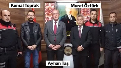 Karaman İl Emniyet Müdürü, şube müdürünü darp eden AKP’liyle poz verdi