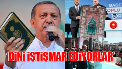 AKP, seçim kozu olarak dini sembolleri kullanıyor 