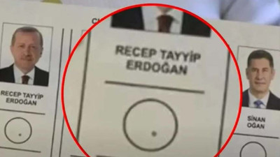 Pusuladaki Erdoğan fotoğrafı altında bulunan ‘siyah nokta’ hakkında İletişim Başkanlığı’ndan açıklama