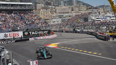 F1 Monako Grand Prix'sinde pole pozisyonu Verstappen'in
