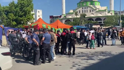 Mersin'de HÜDA-PAR'lılar ve HDP'liler arasında tartışma çıktı