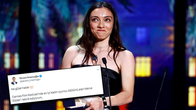 Ekrem İmamoğlu'ndan Cannes'te ödül alan Merve Dizdar'a tebrik mesajı: Ne güzel haber