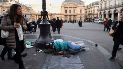 Fransa, evsizleri 2024 Olimpiyat Oyunları için gelecek turistlerden gizlemeye çalışıyor
