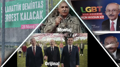 AKP’nin seçim kampanyası: Sahte afişler, montajlar...