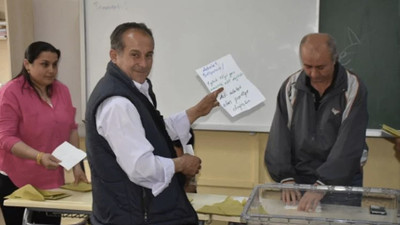 Aydın'da oy zarfından 'adalet istiyorum' notu çıktı