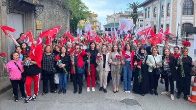 Trabzon'da kadınlar sokağa çıktı: Meclis'te Hizbullah istemiyoruz