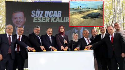AKP'nin sembolik temel atma törenlerine bir yenisi daha eklendi