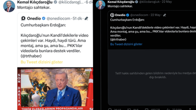 TRT, Kılıçdaroğlu'nun paylaştığı videoyu telif atarak kaldırttı
