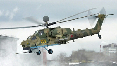 Rusya’ya ait askeri helikopter Kırım’da düştü