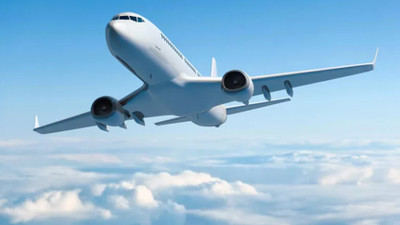 Havada panik anları: Uçak kuş sürüsüne çarptı, sefer iptal edildi