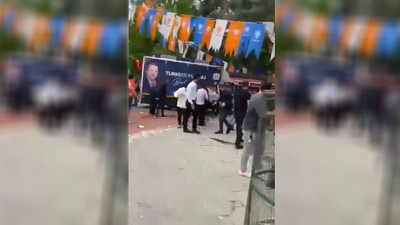 Gaziantep'te CHP'liler ve AKP'liler arasında kavga çıktı, yaralılar var