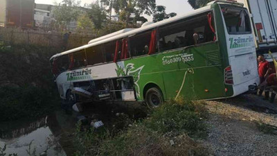 Yolcu otobüsü önce kamyona, ardından tıra çarptı: 1 ölü, 28 yaralı