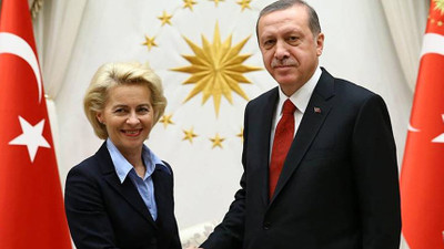 Erdoğan, Avrupa Birliği Komisyonu Başkanı Ursula Von Der Leyen ile görüştü