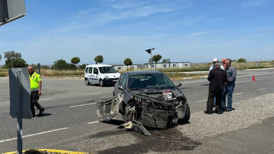 AKP Edirne İl Başkanı kazada yaralandı
