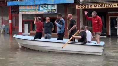 Samsun’da esnaf sel nedeniyle AKP'li belediye türkü yazdı