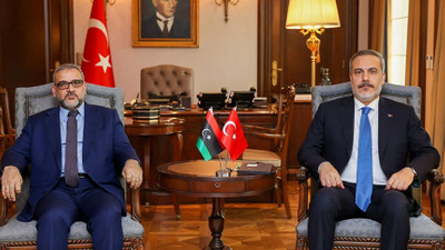 Hakan Fidan, Libya Yüksek Devlet Konseyi Başkanı ile görüştü