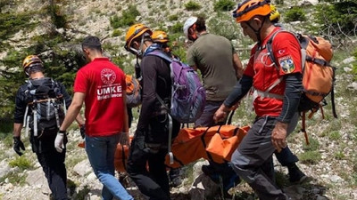 Demirkazık Dağı'nda tırmanış yaparken facia: Bir kişi öldü