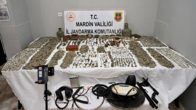 Mardin'de evinden 22 bin 278 tarihi eser çıkan kişi tutuklandı