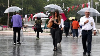 Meteoroloji’den İstanbul dahil 22 kente sağanak uyarısı