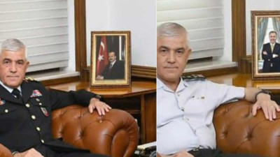 Kabine'den sonra Jandarma Genel Komutanı Arif Çetin'in odasındaki fotoğraf değişti