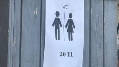 Çeşme'de tuvalet ücreti 50 lira